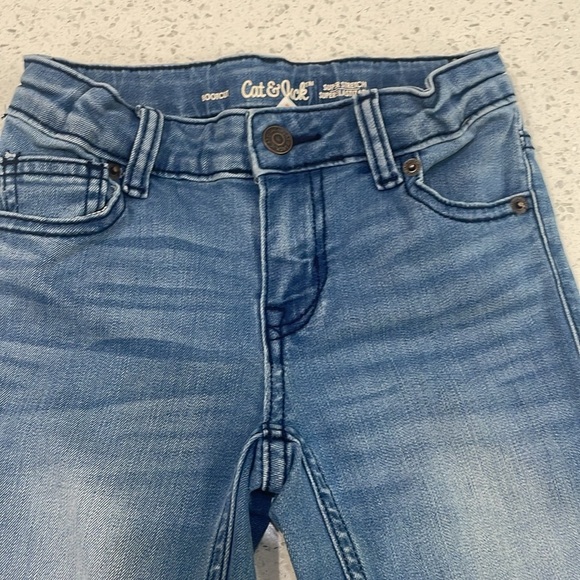 Cat & Jack girls bootcut blue jeans size 7 - Picture 2 of 5